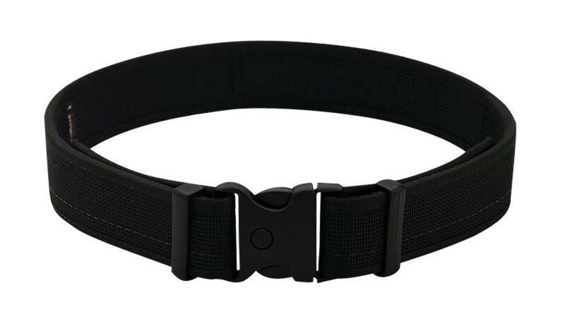 Uncle Mike's Gun Belt Matte Black Leather 40/44 1.50" Wide Buckle Closure - BLTUM40/44MBL