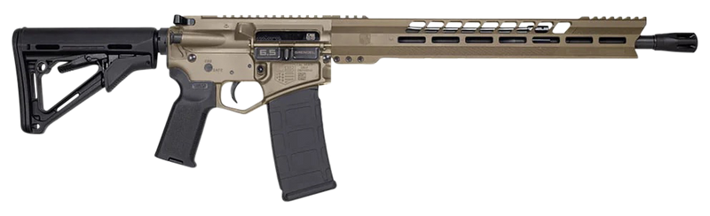 Diamondback DB15 Black Gold 6.5 Grendel 18" 28+1 Semi-Auto Rifle, Flat Dark Earth - DB1732N061