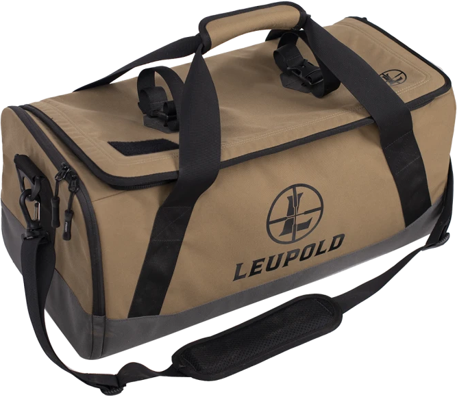 Leupold Optics Go Gear Duffle Bag Tan/Black - 182402