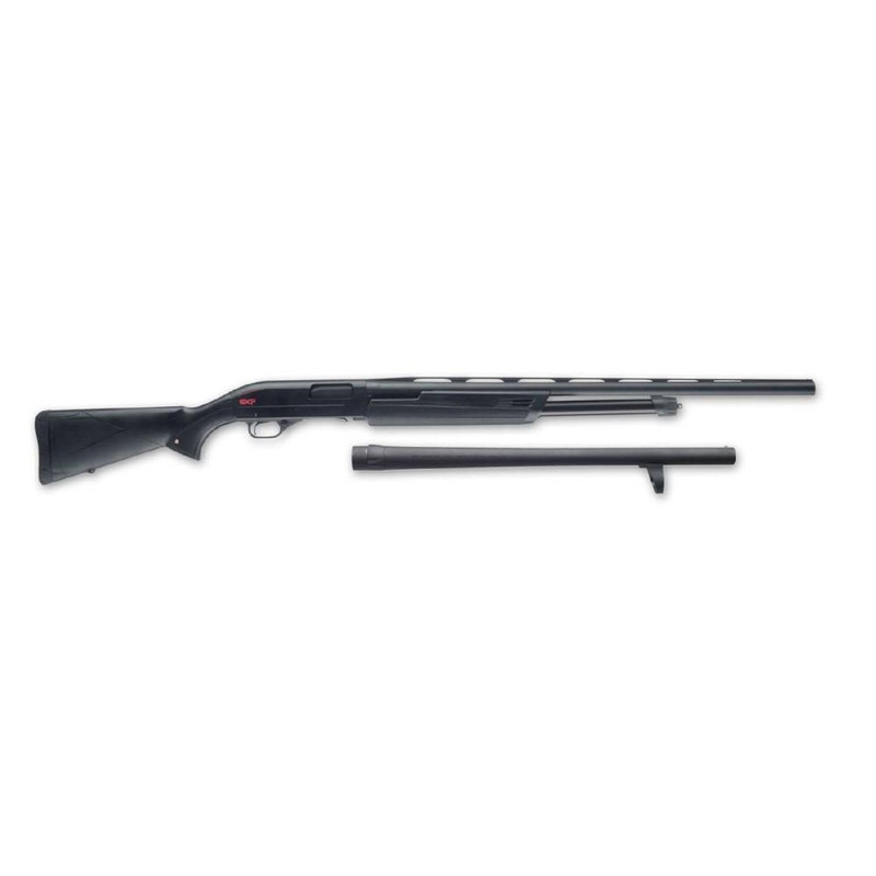Winchester SXP Camp/Field Combo 20 Gauge 26" 5+1 Pump Action Shotgun, Black Synthetic - 512257691