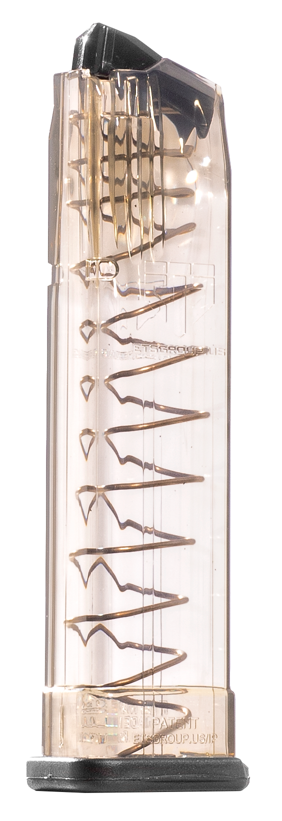 Elite Tactical Systems Group SW9MP21 9mm Luger 21rd Handgun Magazine, Clear - SW9MP21