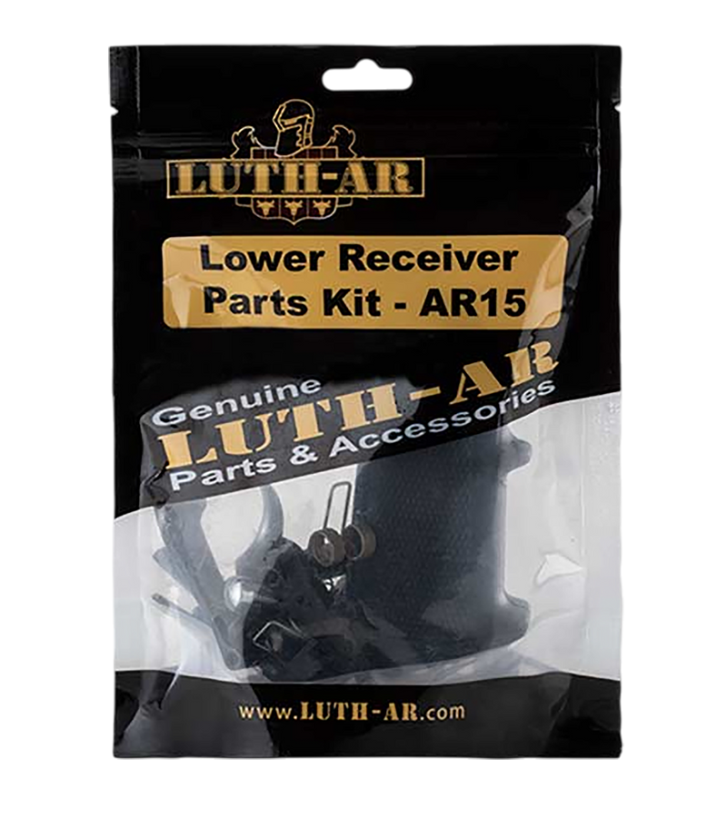 Luth-AR LRPK-1 Lower Receiver Parts Kit AR-15 5.56 NATO, Black - LRPK-1