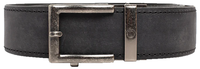 Team Nexbelt Operating EDC Crazy Horse Black Leather Belt - PCS2227