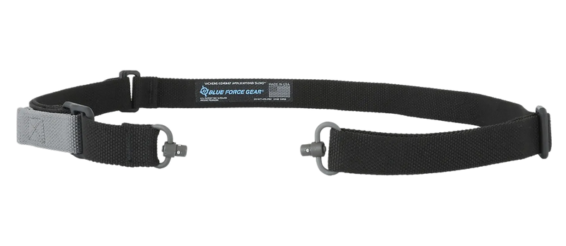 Blue Force Gear Vickers ONE Push Button Sling, Black - VCASPB100AABK