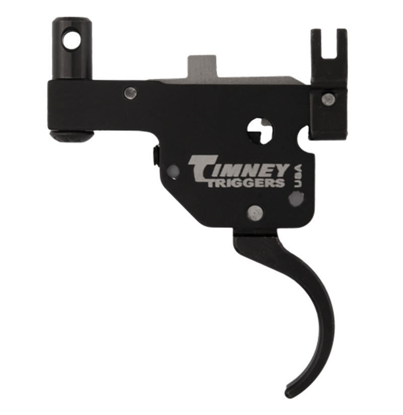 Timney Triggers 601 Featherweight Curved Trigger 3 lbs Draw Weight for Ruger 77, Black - 601