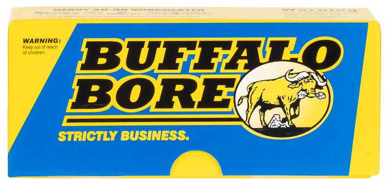 Buffalo Bore Ammunition Personal Defense Strictly Business 38 Super +P 124gr Jacketed Hollow Point - 33B20