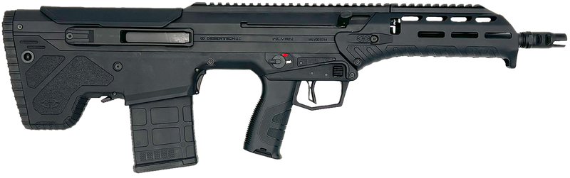 Desert Tech WLVRN .308 Win/7.62 NATO 16" 20+1 Rifle, Black - WLVRFA1620B