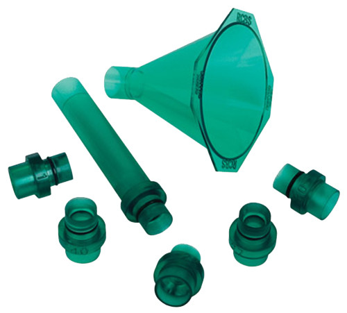 RCBS Quick Change Powder Funnel Kit, Green - 9190