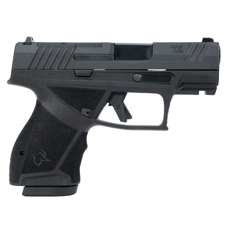 Taurus TX 9mm Sub-Compact 3.4" 13+1 Semi-Auto Pistol, Matte Black - 1-TX9SC431