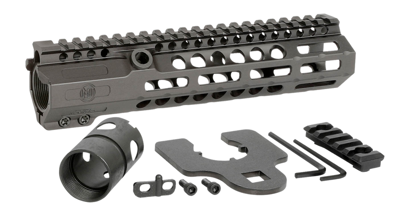 Midwest Industries Combat Rail HD 9.25" M-LOK Handguard, Black Anodized - MI-CRMHD-9.25
