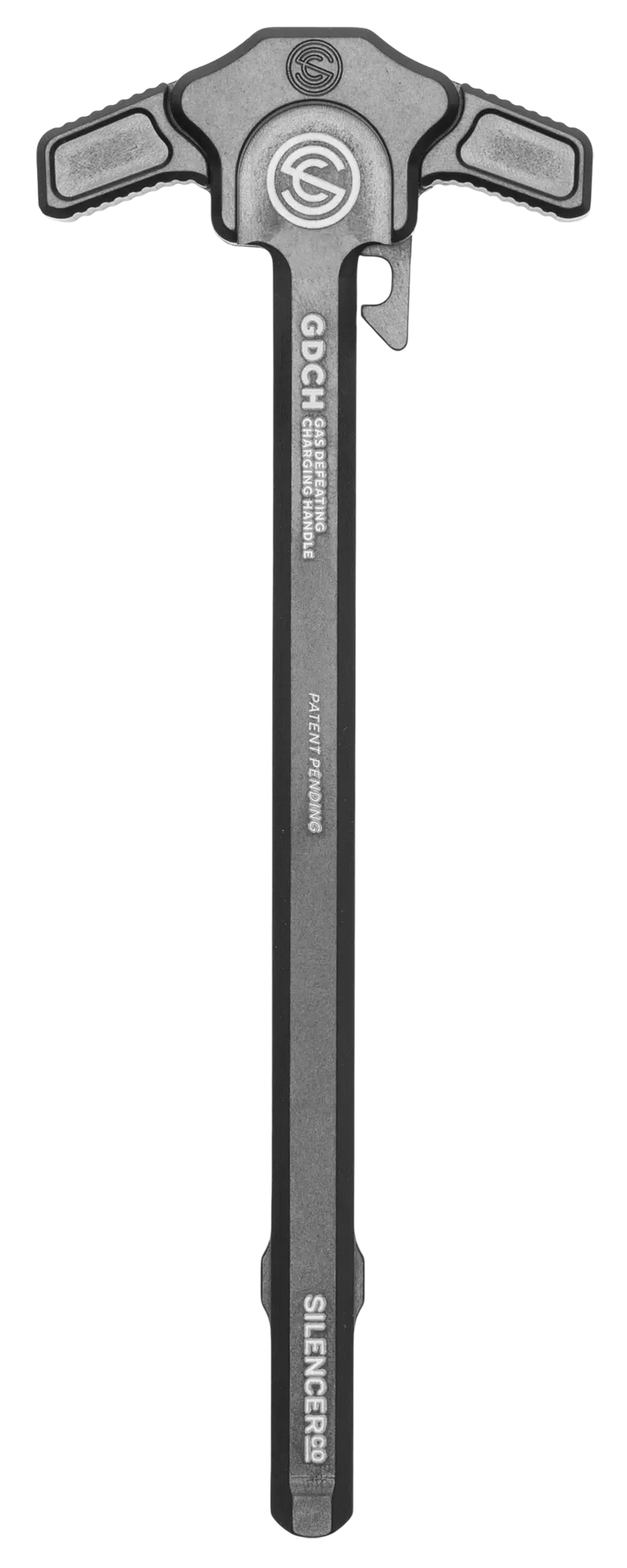 SilencerCo Gas Defeating Charging Handle Sig MCX, Black Aluminum - AC5702