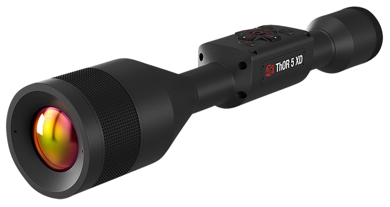 ATN Thor 5 XD 2-20x50 Thermal Rifle Scope, Smart Mil Dot Reticle, Black - TIWST51250A