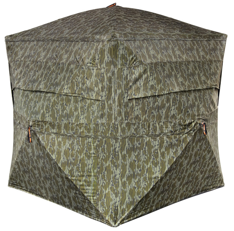 Muddy Infinity Evo MAX Ground Blind, Mossy Oak Bottomland - MUD-INFEVOMX-MOBL