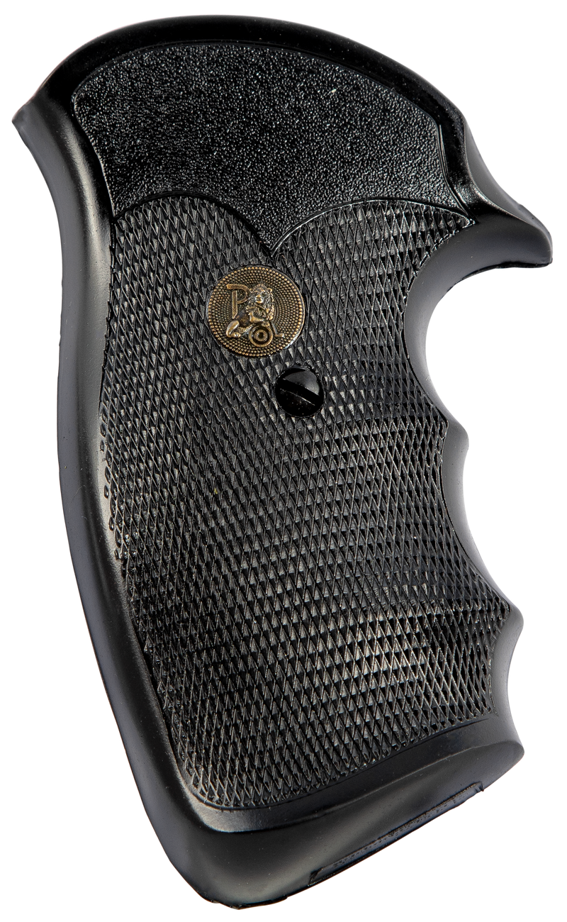 Pachmayr Gripper Grip Checkered Black Rubber for Ruger Security-Six - 03175
