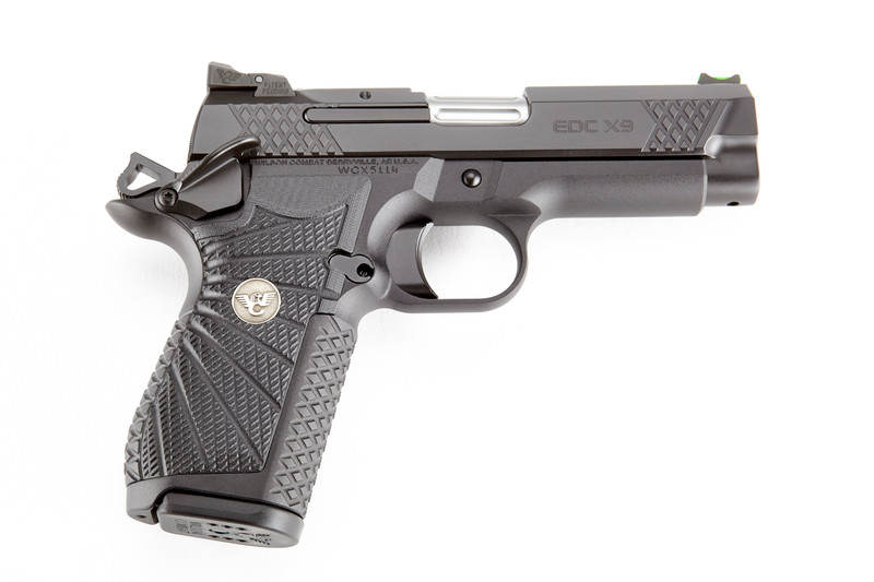 Wilson Combat EDC X9 9mm 4" 15+1 Pistol, Black DLC - EDCX-CP-9A