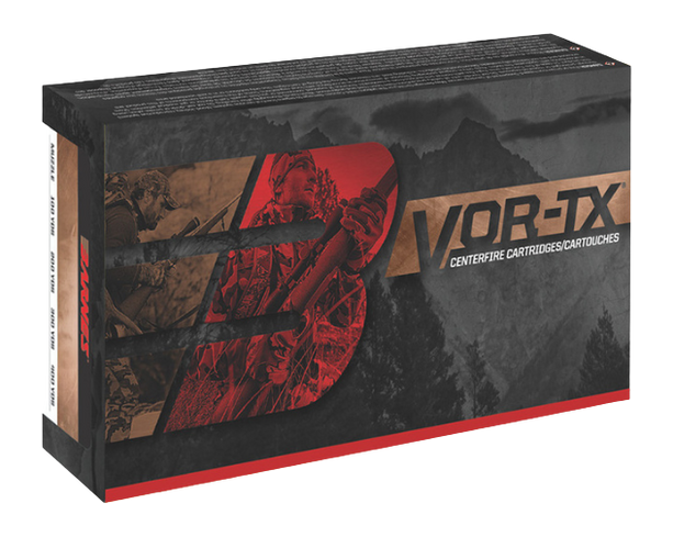 Barnes VOR-TX 400 Legend 190gr TSX Flat Base Rifle Ammo, 20rd Box - 32481