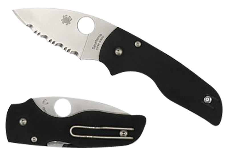 Spyderco Lil' Native Folding Knife, Black - C230GP