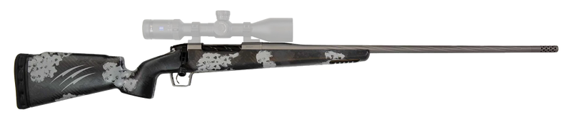 Fierce Firearms Twisted Rival LR 6.5 Creedmoor 24" 4+1 Bolt-Action Rifle, Tungsten Gray Cerakote/Phantom Camo - LRR65CMTPV4