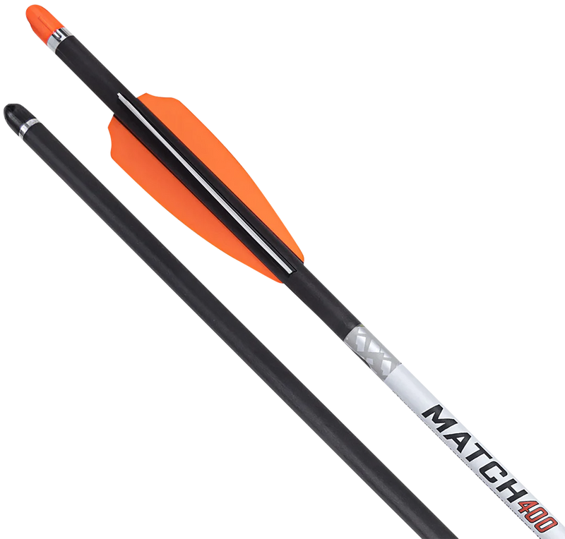 TenPoint Match 400 Carbon Arrows 20" Orange - HEA7606
