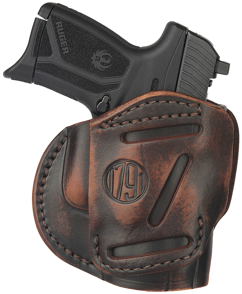 1791 Gunleather 3-Way IWB/OWB Holster, Vintage - 3WH4VTGA