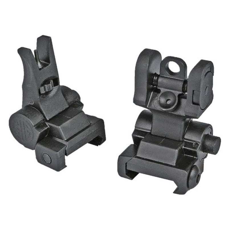 Sig Sauer Iron Sight Set Flip Up M1913 Rail - SITE-SET-1913-FLIP