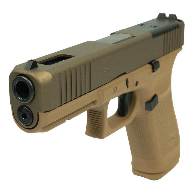Glock 20 V MOS 10mm Auto 4.61" 15rd Pistol, FDE Cerakote - UV2050203MOS