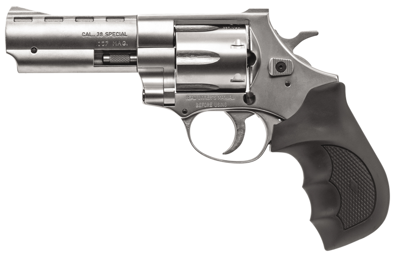 Weihrauch Windicator 357 Mag 4" 6rd Revolver, Nickel - 770128