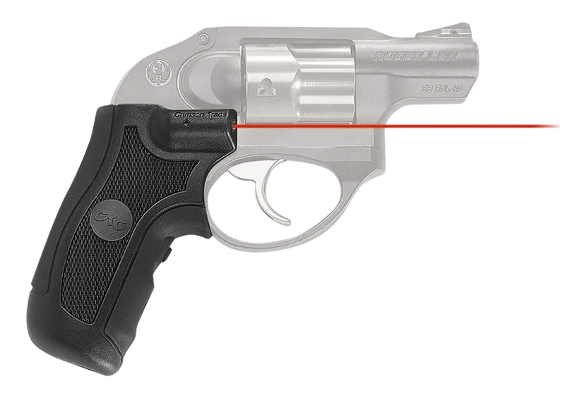 Crimson Trace Lasergrips Red Laser Black Polymer Ruger LCR/LCRx - 0143301