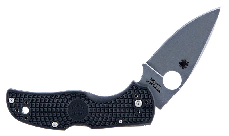Spyderco Native 5 Lightweight Folding Knife, Black - C41PBK5