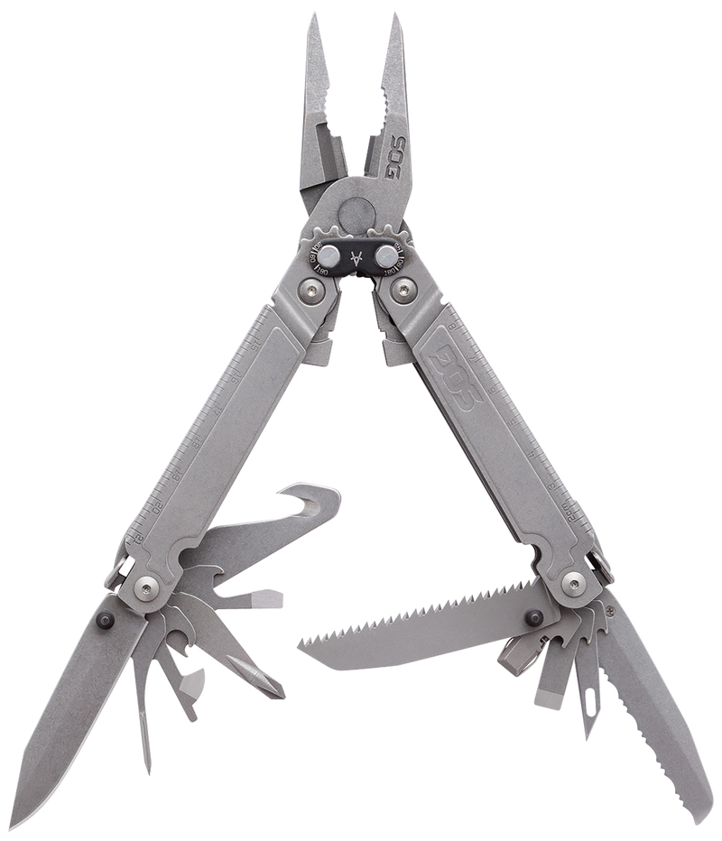 SOG PowerAccess Assist MT Multi-Tool, Silver - SOGPA3001CP