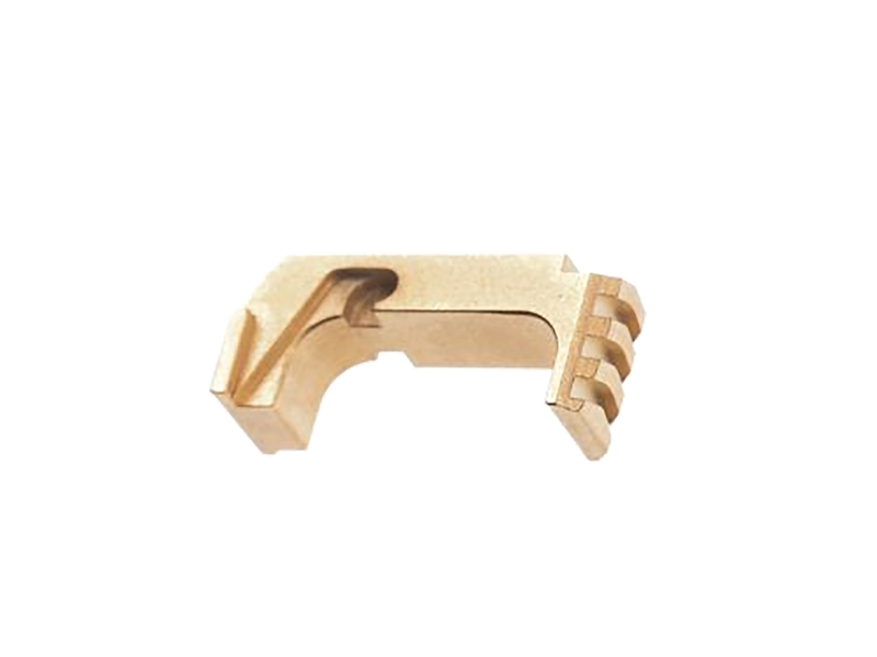 Tyrant CNC Extended Magazine Release Glock 43X/48, Gold - TD43X48ESTEELGOLD