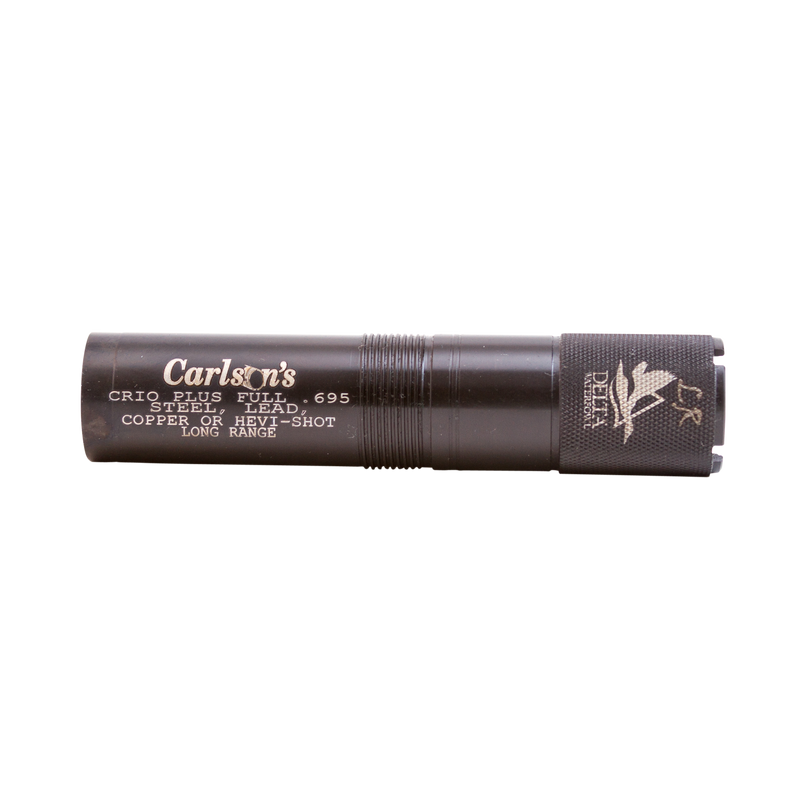 Carlson's Delta Waterfowl Extended Choke Tube, Benelli Crio Plus 12 Gauge, Black - 07577