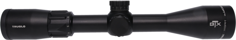 Truglo Intercept Rifle Scope 3-9x40mm Duplex Reticle, Black - TG85394BI