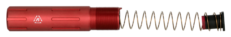 Strike Industries Buffer Tube AR Pistol Platform Red Anodized Aluminum - ARSPRESLICKRED