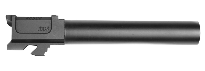 Rosco Manufacturing Bloodline 9mm Luger Barrel 4.49" Stainless Steel, Black Melonite - BL-G17-G5-9MM-M-STD