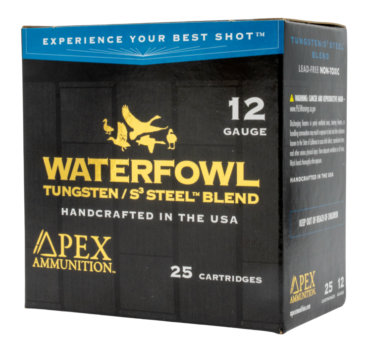Apex Ammunition Steel 12 Gauge 3" 1-5/16 oz 25 Round Box - WS3-475