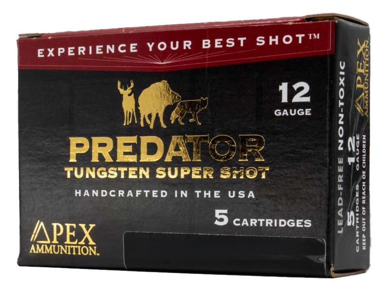 Apex Ammunition Steel 12 Gauge 3.5" 2.5 oz BB Shot 50 Round Box - PK35-250BB