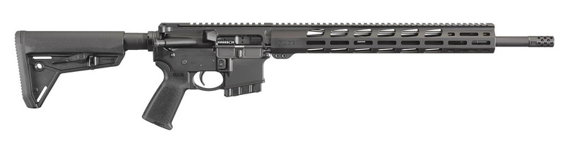 Ruger AR-556 MPR 5.56 NATO 18" 10rd Rifle, Black Anodized - RUG 8535