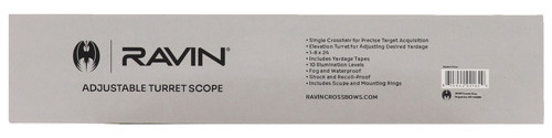 Ravin 1-8x24 Adjustable Turret Illuminated Scope - RAVIN R162
