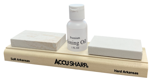 AccuSharp Arkansas Whetstone Combo Kit Knife Sharpener - 023C