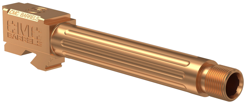 CMC Triggers Match Precision 9mm Luger 4.48" Barrel, Bronze DLC - 75513