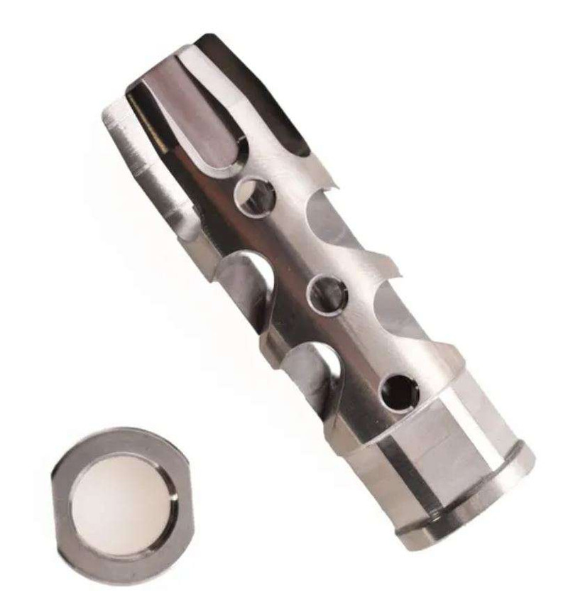 Fostech 5.56 Strake Brake for AR-15, Titanium - FOS2503TI556