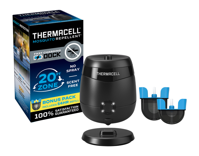 Thermacell E65X Rechargeable Mosquito Repellent with Dock Station - E65X