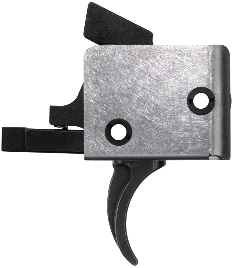 CMC Triggers 91505 Drop-In Single-Stage Curved Trigger, 3-3.50 lbs, Large Pin, Black - 91505