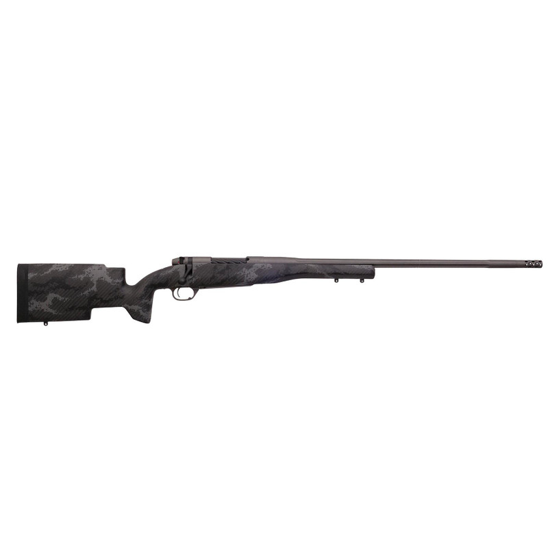 Weatherby Mark V Accumark Pro 6.5 Creedmoor 26" 4+1 Rifle, Tungsten Gray Cerakote - WBY MAP01N65CMR6B