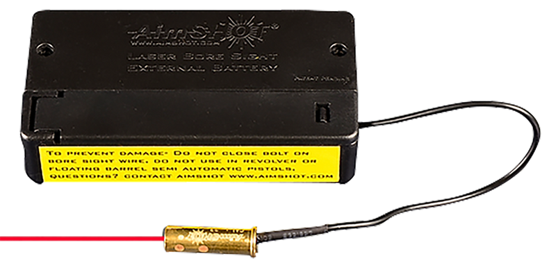 AimShot Modular Laser Bore Sighter .22 LR with External Battery Box - BSB22