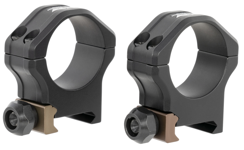 Christensen Arms Ultralight PRSR-X2 30mm Medium Scope Rings, Black Anodized - 8100004103