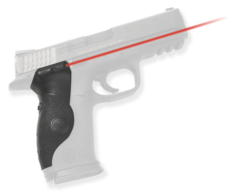 Crimson Trace Lasergrips S&W M&P Full-Size Red Laser Black - 0119401