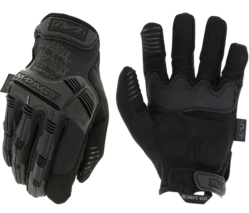 Mechanix Wear M-Pact Covert Tactical Impact Gloves, Black - MPT-55-010
