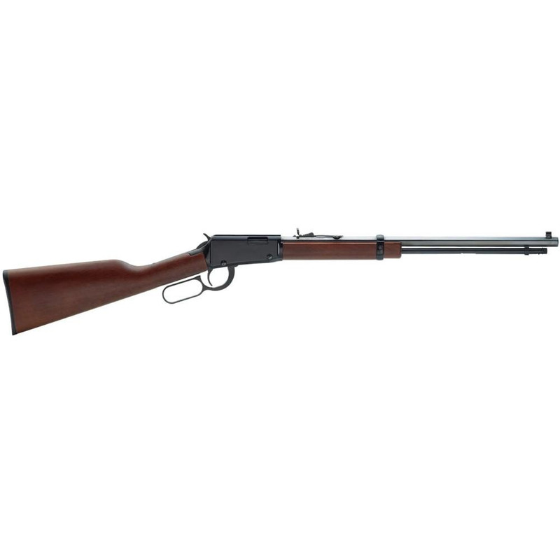 Henry Lever Action Octagon .22 LR 20" 16rd Rifle, Blued Walnut - H001T